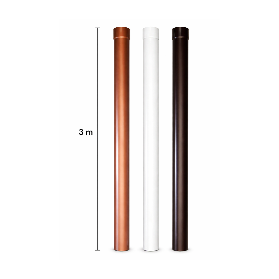 TUBO PLUVIA 3. Barre da 3 m